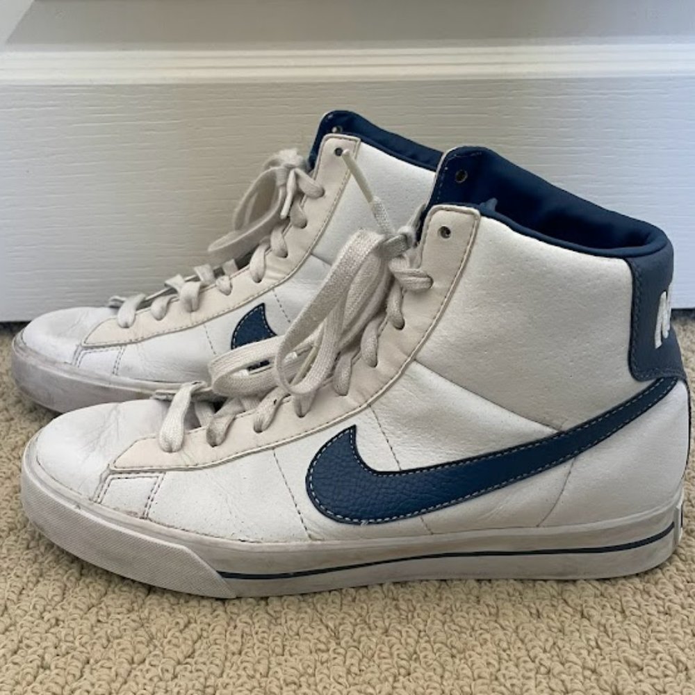 Nike Sweet Classic High Top Royal Blue/White